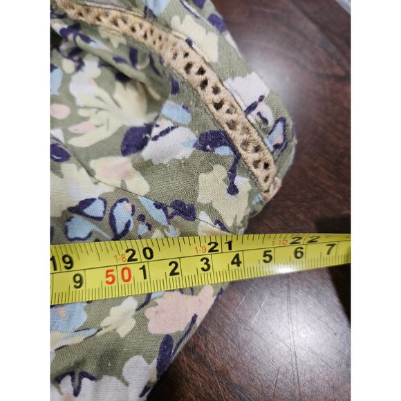 Mountain Khakis XS Floral Button Front Dress Viscose Boho Cottagecore SS - Picture 6 of 7